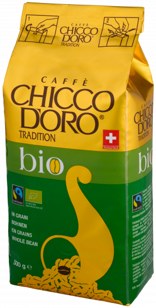 CHICCO DORO Bio Kaffee 500g, ganze Bohnen
